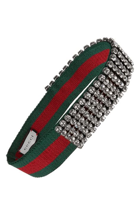 gucci headband with crystals replica|gucci headband for women.